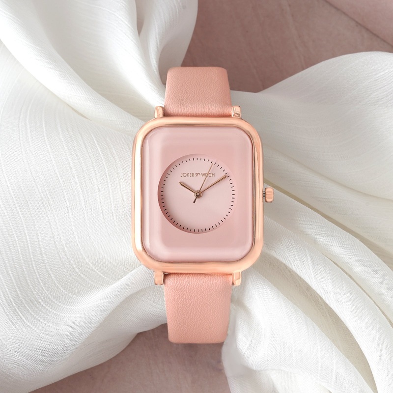 Utopia All Pink PU Strap Watch