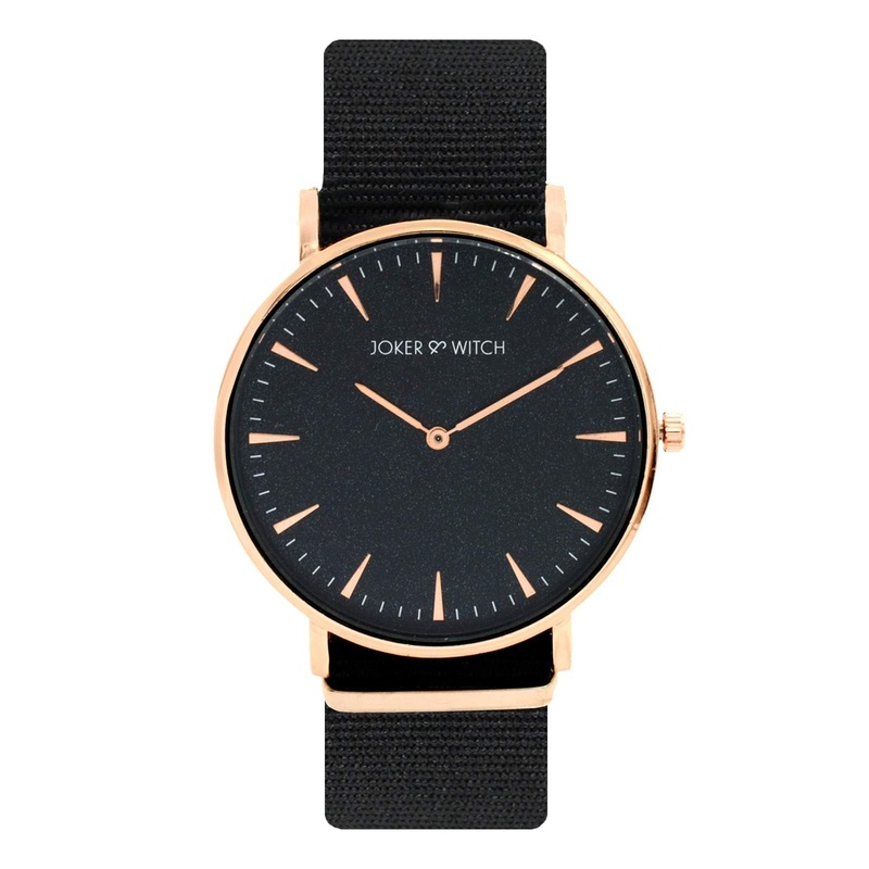 Aime Black Dial Nato Watch
