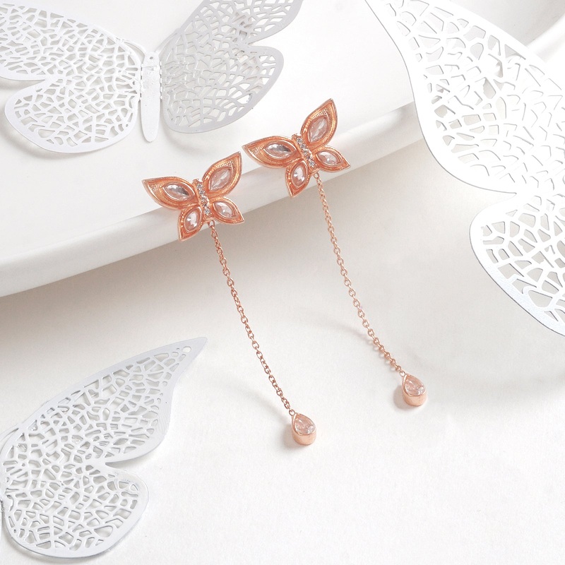 Annabella Rosegold Earring