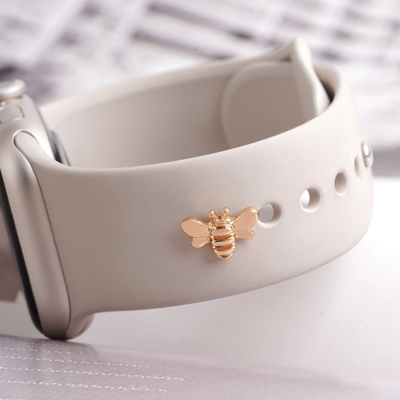 Buzzing Gold Pin Watch Charm