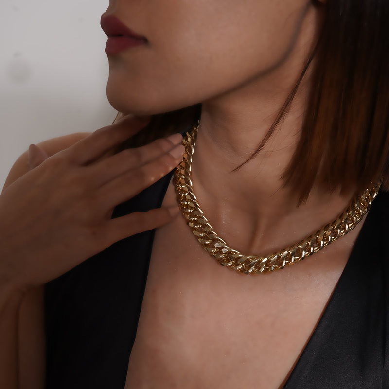 Druzy Chainlink Necklace