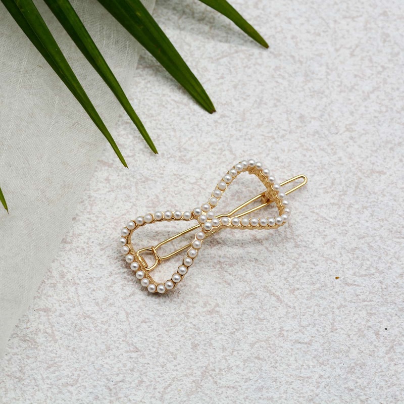 Miya Bow Gold Hairpin