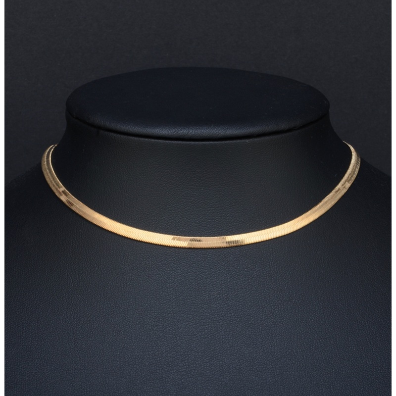 Sleek is Chic Gold Necklace