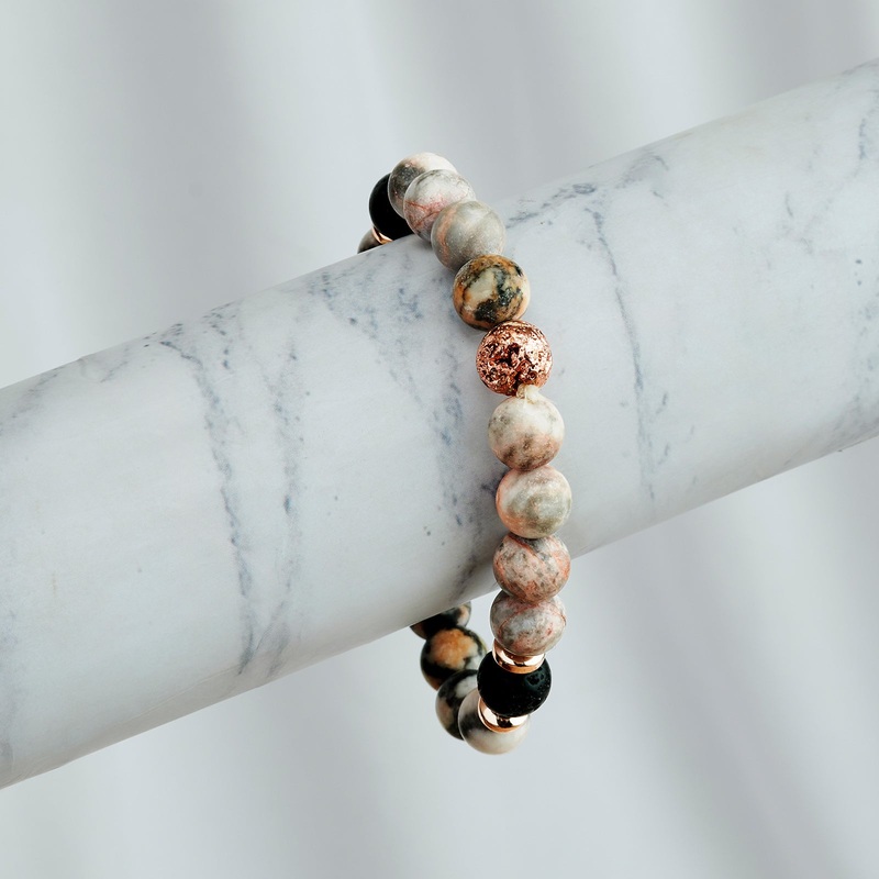 Style Pink Beaded Bracelet