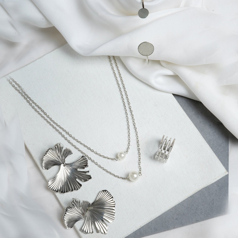 Metallic Shimmer Jewelry Set