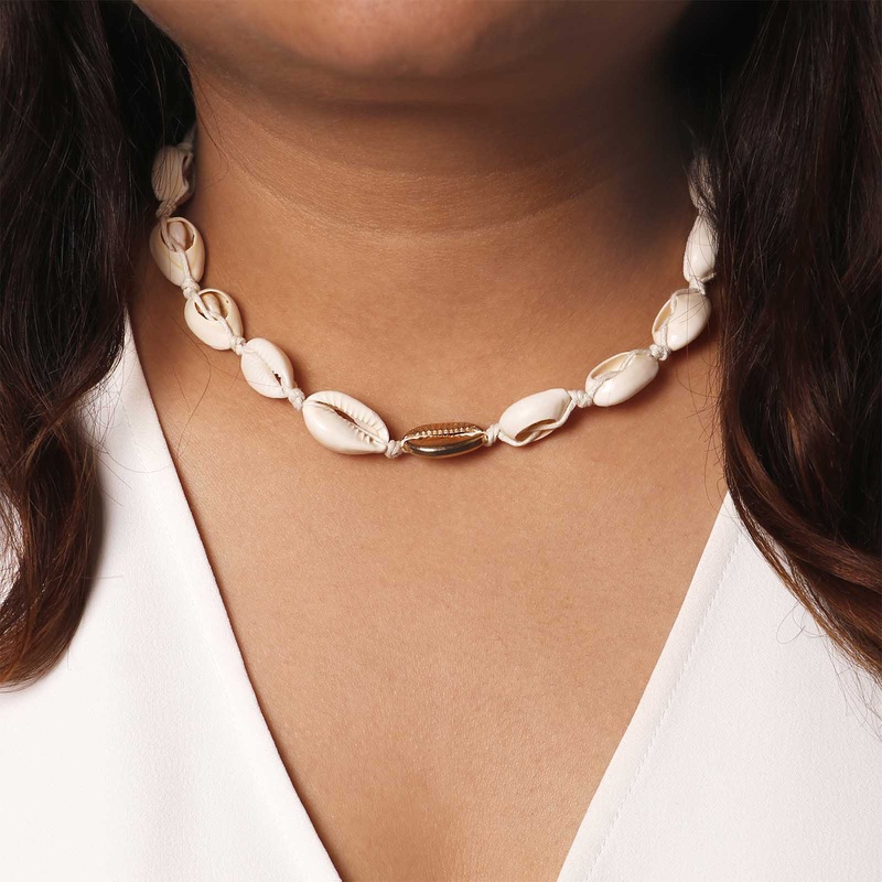 Naomi Mixed Shell Necklace