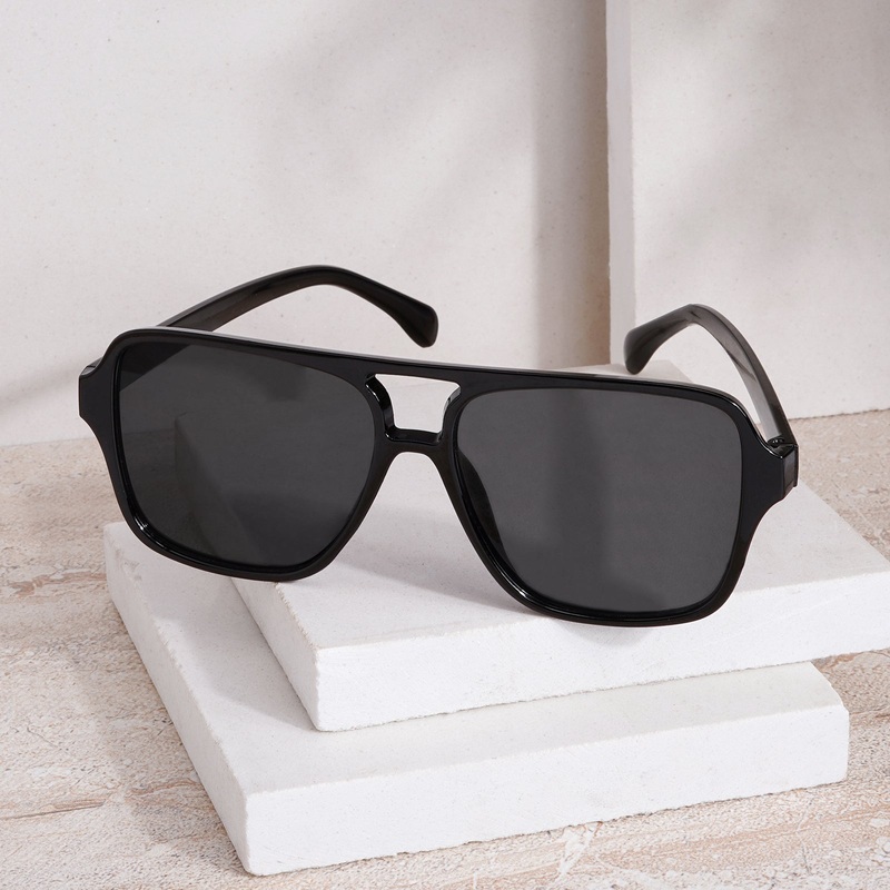 Danielle Oversized Black Sunglasses