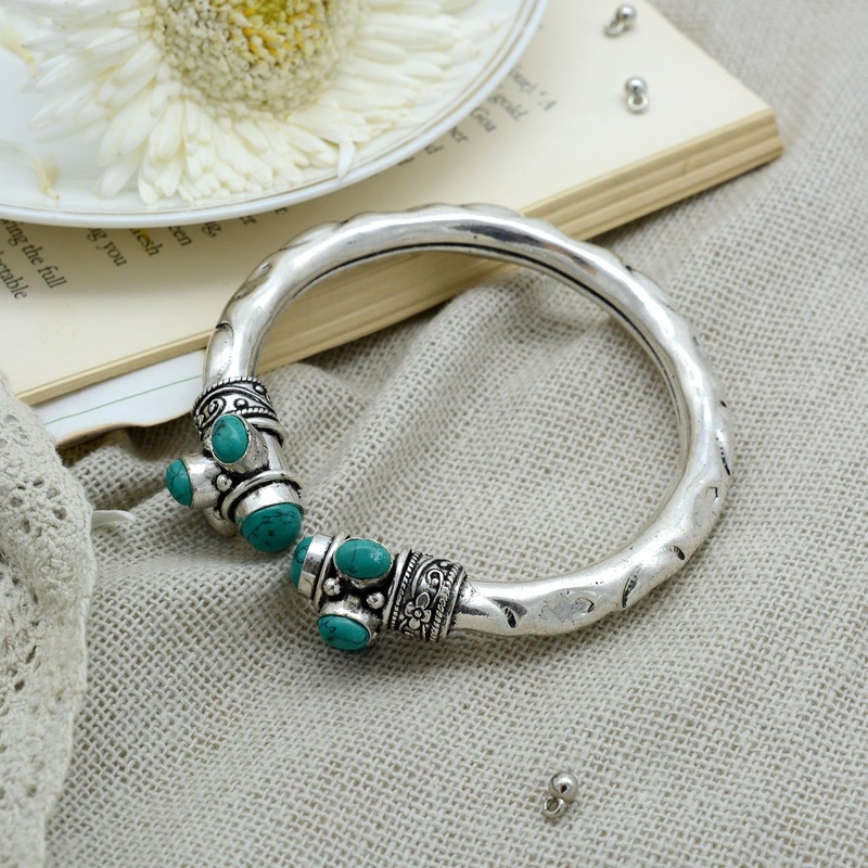 Trisha Turquoise Bracelet Cuff