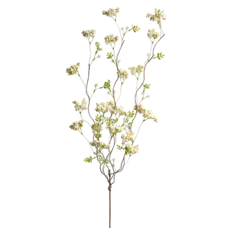 36" White Sedum Berry Branch *In-Store Pickup Only*