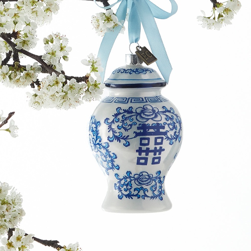 4" Ginger Jar Ornament