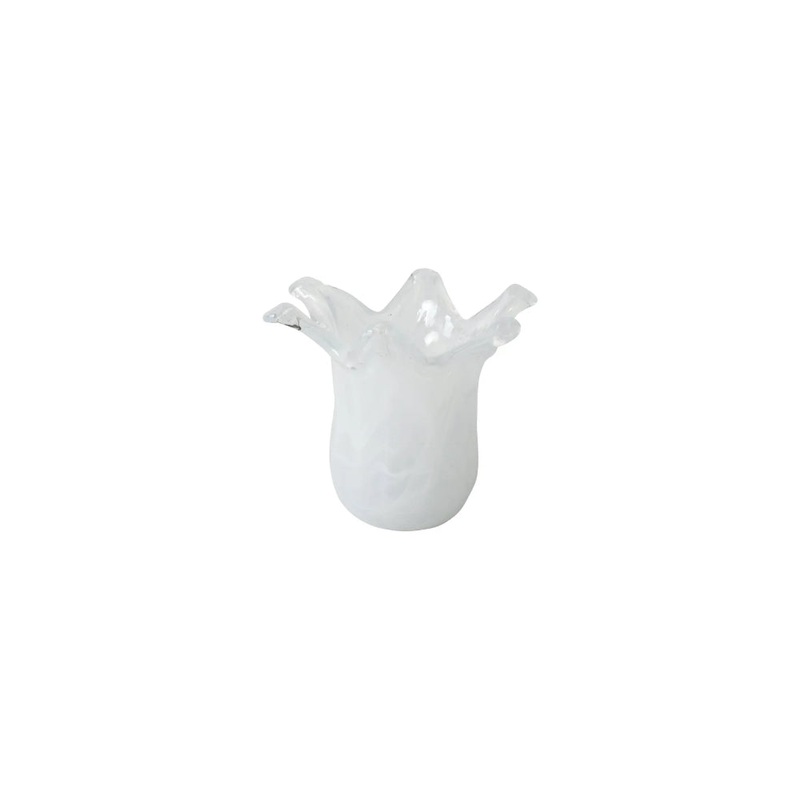 Vietri Onda Petite Glass Vase