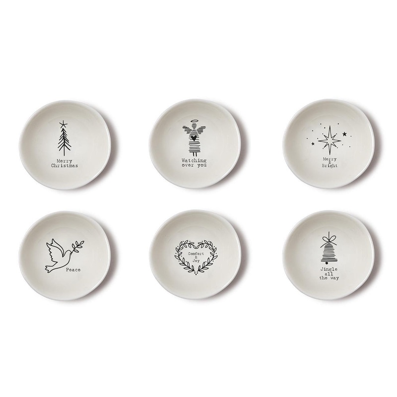 Two's Company Christmas Small Decorative Bowls