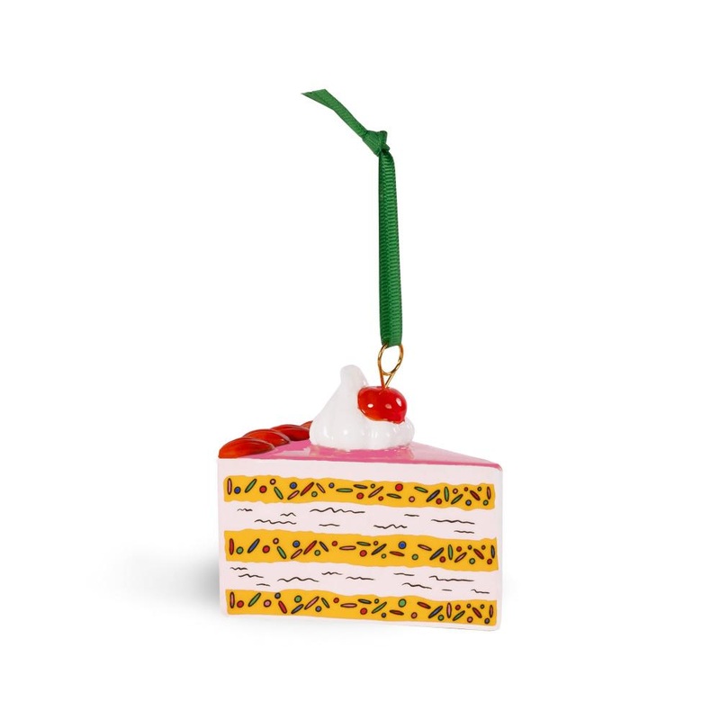 Ban.do Cake Slice Ornament