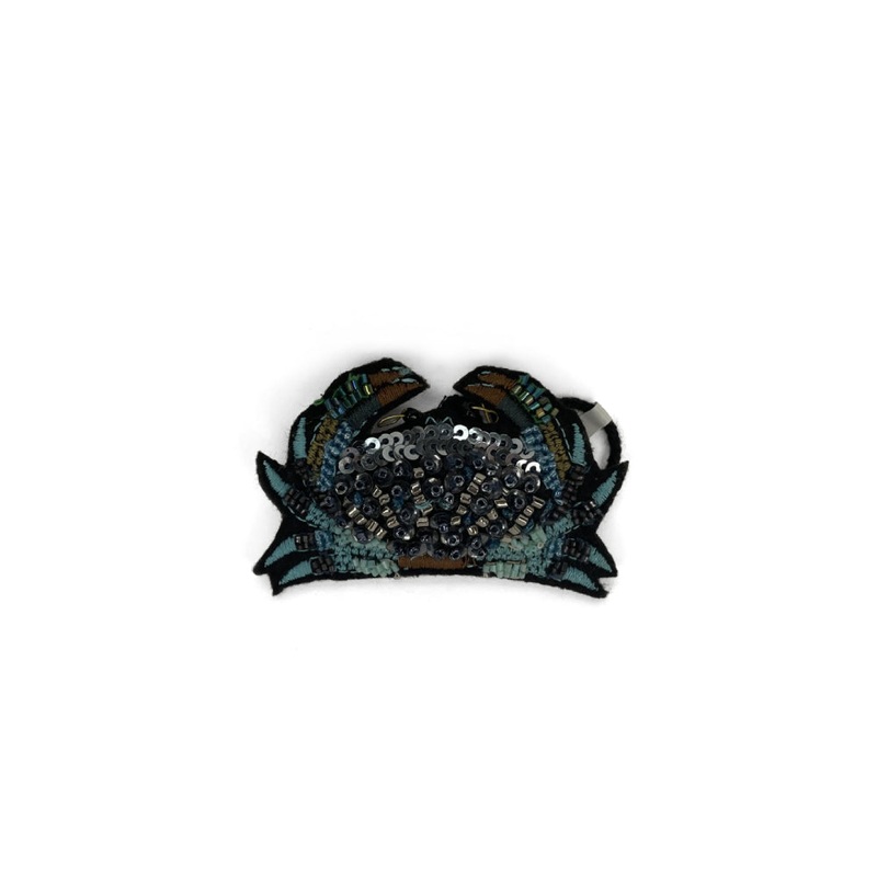 Cody Foster & Co Beaded Crab Ornament