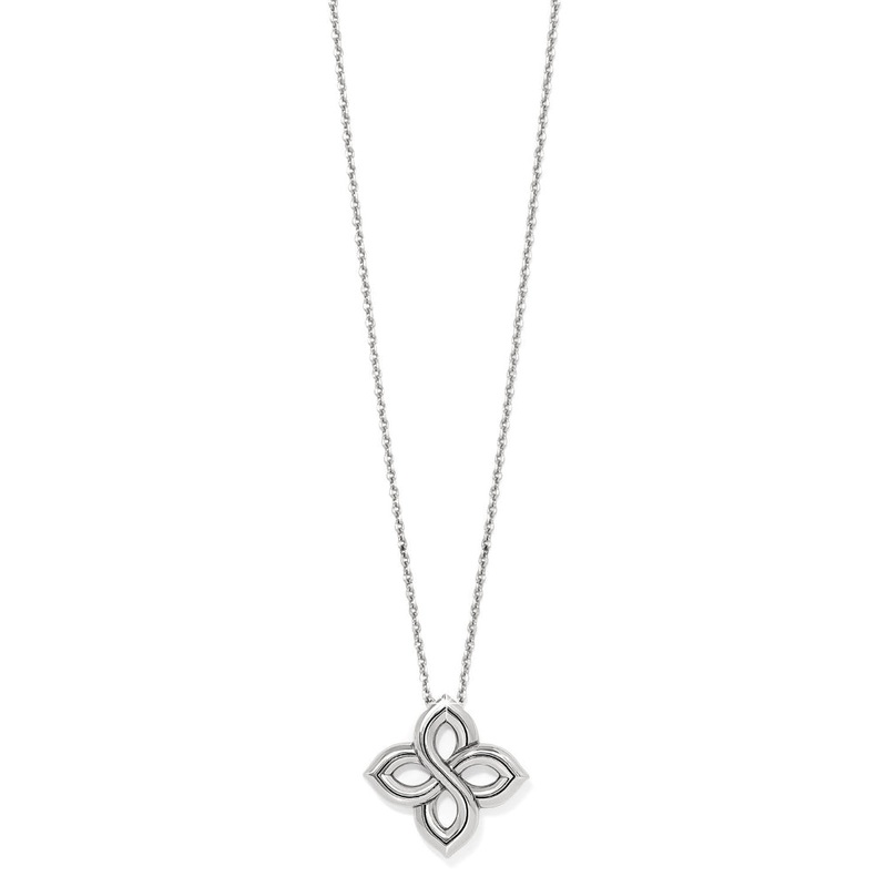 Brighton Interlok Floral Knot Necklace