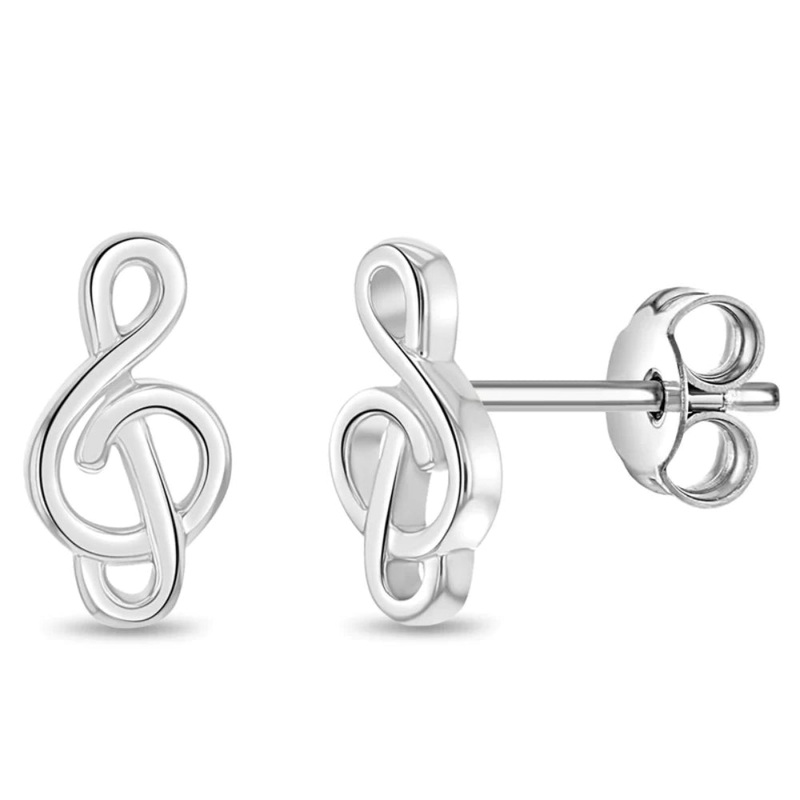Treble Clef Girls Earrings
