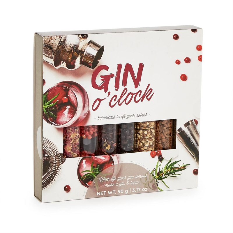Two's Company Gin O'Clock Mixer 8 Tube Gift Set