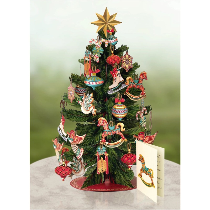 Christmas Tree Pop-Up Holiday Greeting Card