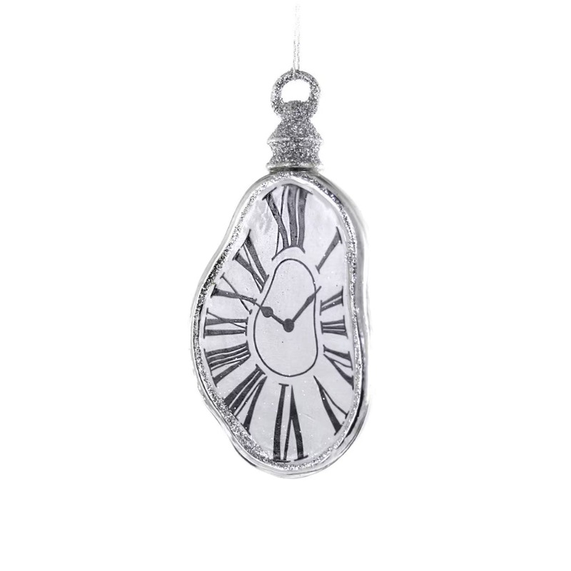 Cody Foster & Co Melting Clock Ornament