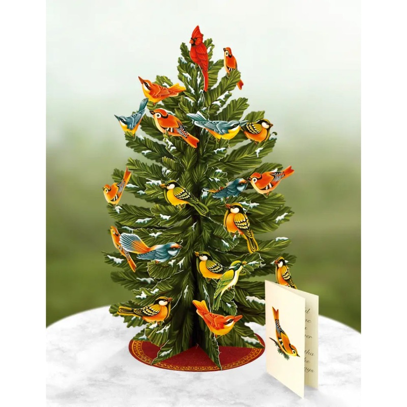 Winter Tree Pop-Up Greeting Card