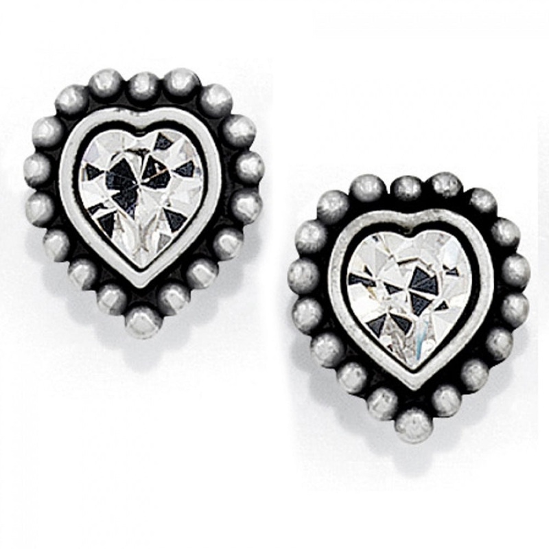 Brighton Shimmer Heart Mini Post Earrings