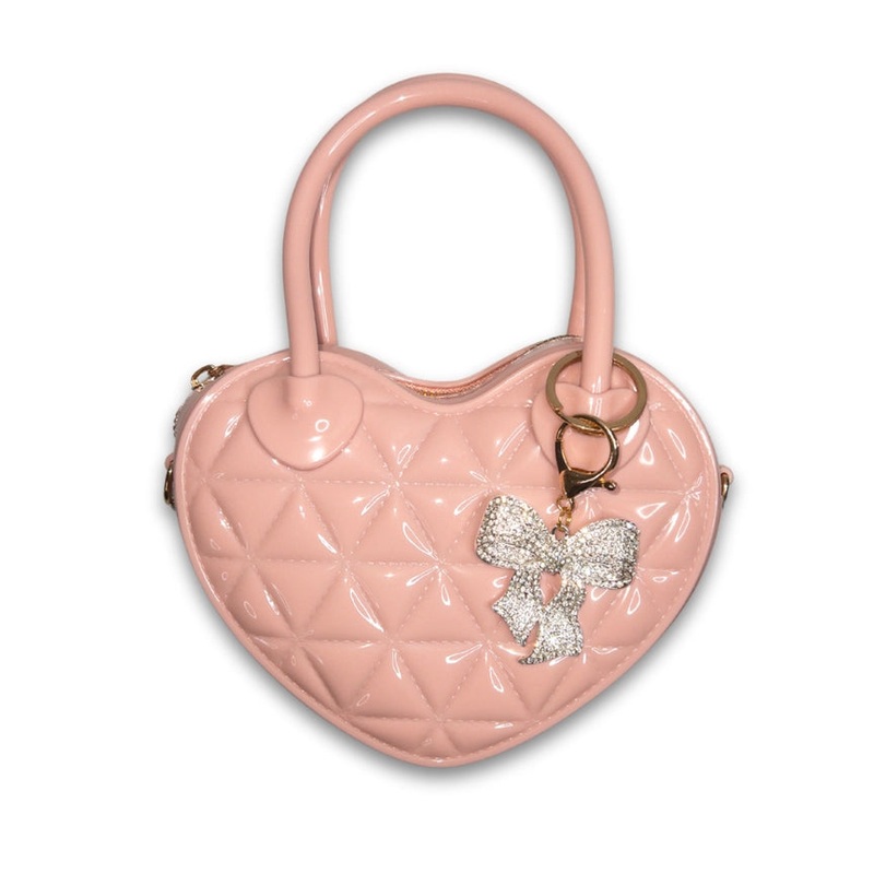 Carrying Kind Bella + Bow Hand Bag - Light Pink