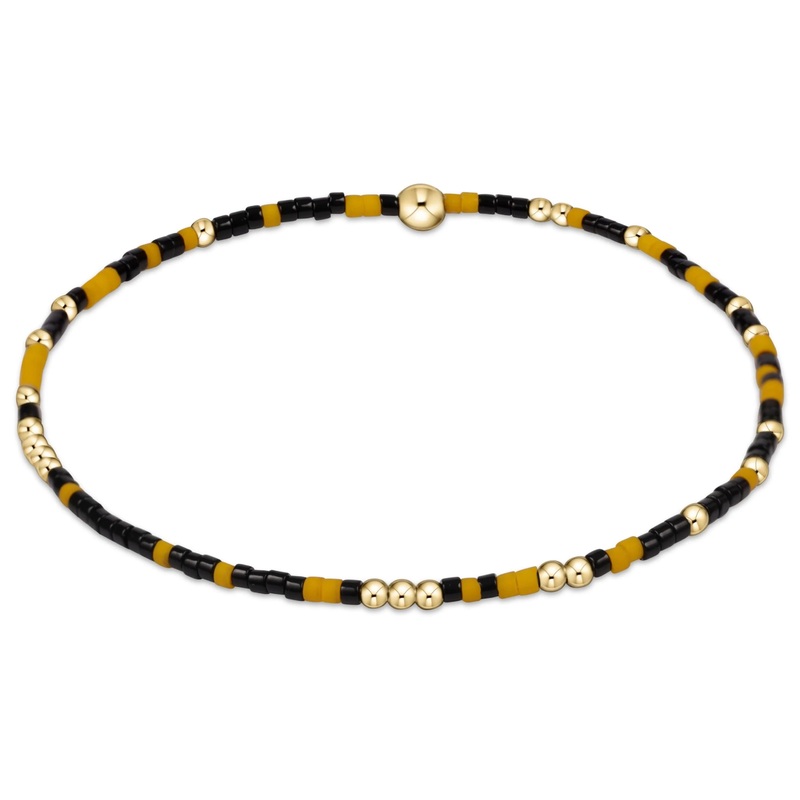 enewton 5.5" egirl Gameday Hope Unwritten Bracelet - Golden Yellow Onyx