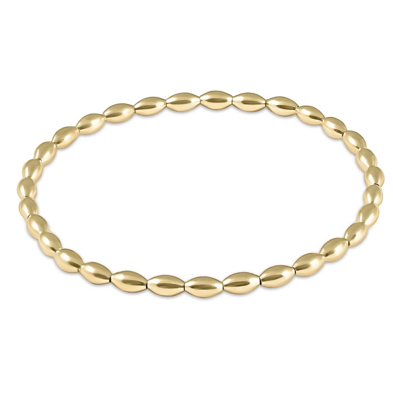 enewton 6.25" Harmony Small Gold Bead Bracelet