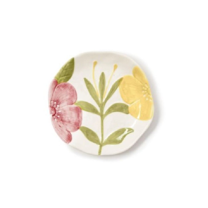 Two's Company Floral Tidbit Plates- Sold Individually