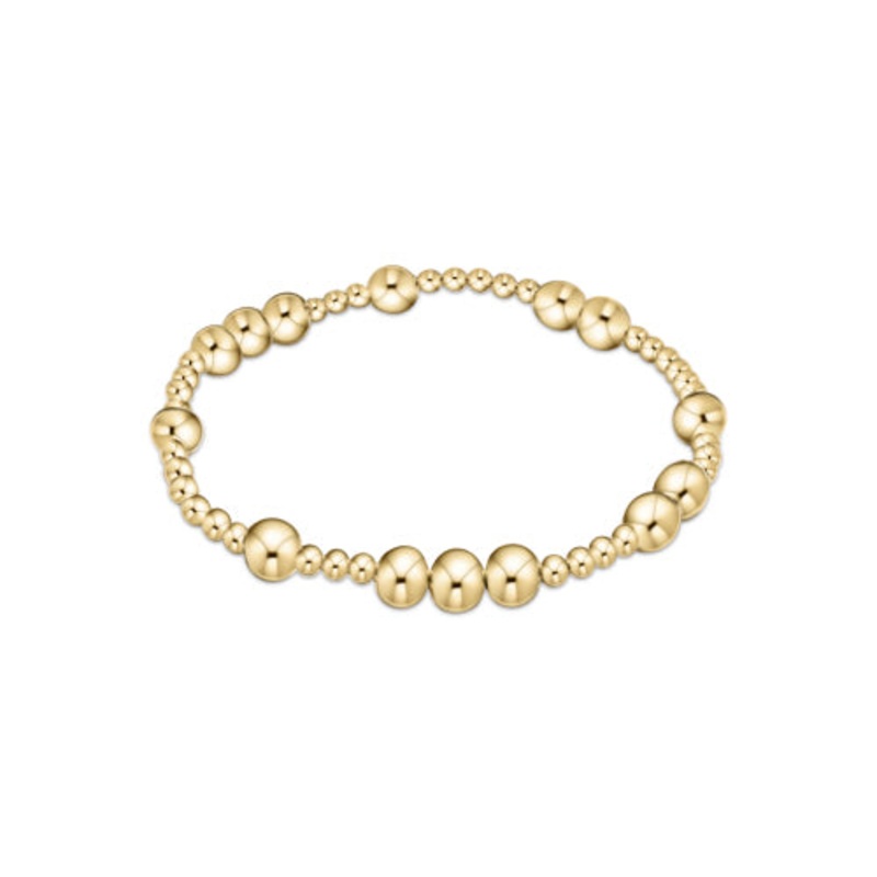 enewton 6.25" Hope Unwritten Bracelet   - Gold 6mm