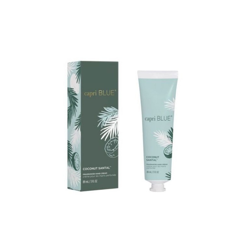 Capri Blue Coconut Santal Flora Hand Cream 3.4 fl oz tube