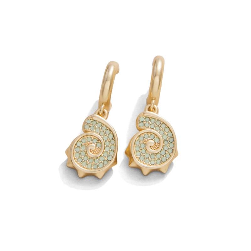 Spartina Nautilus Drop Earrings - Sea Foam