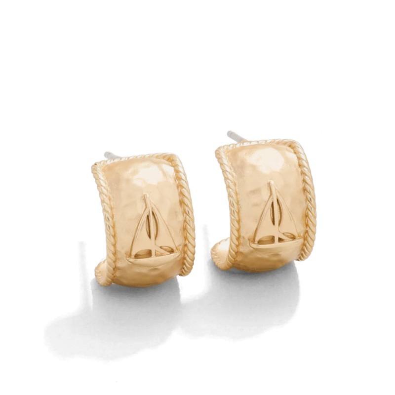 Spartina Set Sail Hoop Earrings