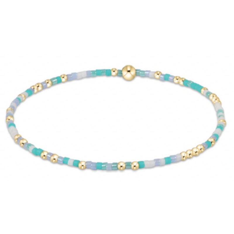 enewton 6.25" Hope Unwritten Bracelet - Man, I Teal Like A Woman