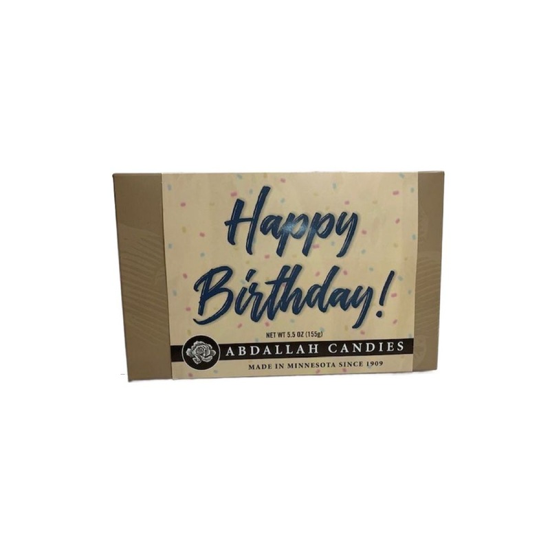 Abdallah Candies 5.5oz Happy Birthday