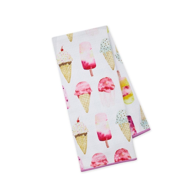 Design Imports Sweet Treats Printed Microfiber Dishtowel
