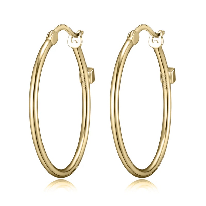 Elle 30mm Hoop Earrings