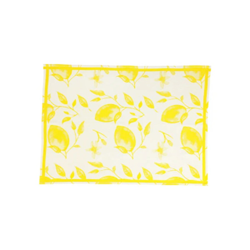 Vietri Strofinaccio Lemons Dish Towels - Set of 2