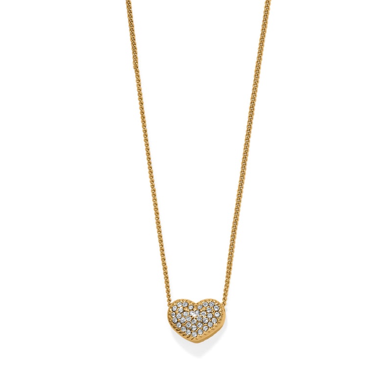 Brighton Illumina Celeste Heart Petite Necklace