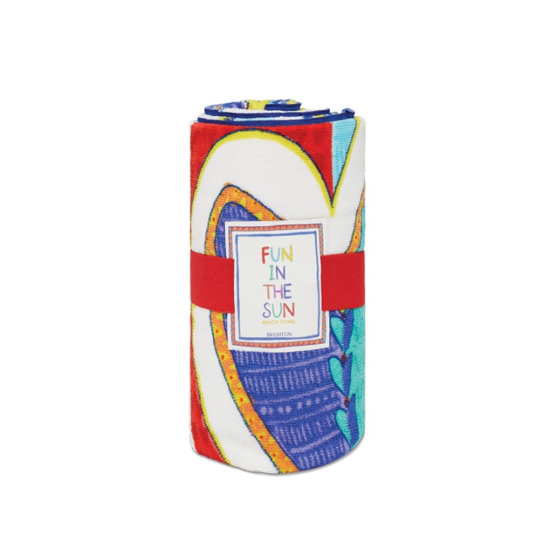 Brighton Endless Summer Beach Towel
