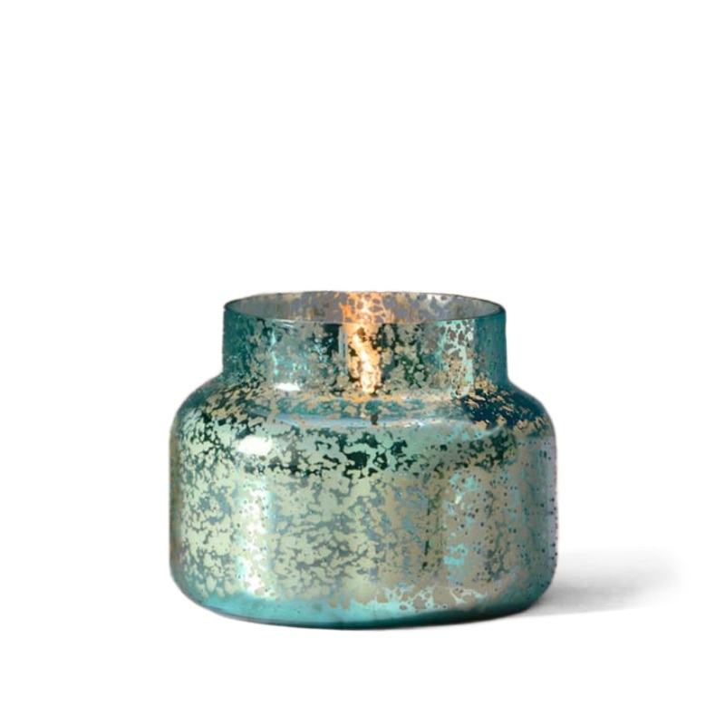 Capri Blue Blue Textured Mercury Signature Candle-Volcano