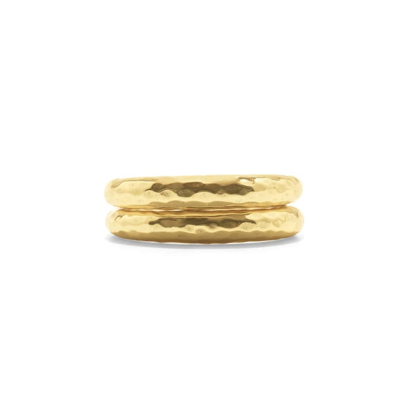 Capucine de Wulf Cleopatra Slice Stacking Ring Set in Gold - Size 7