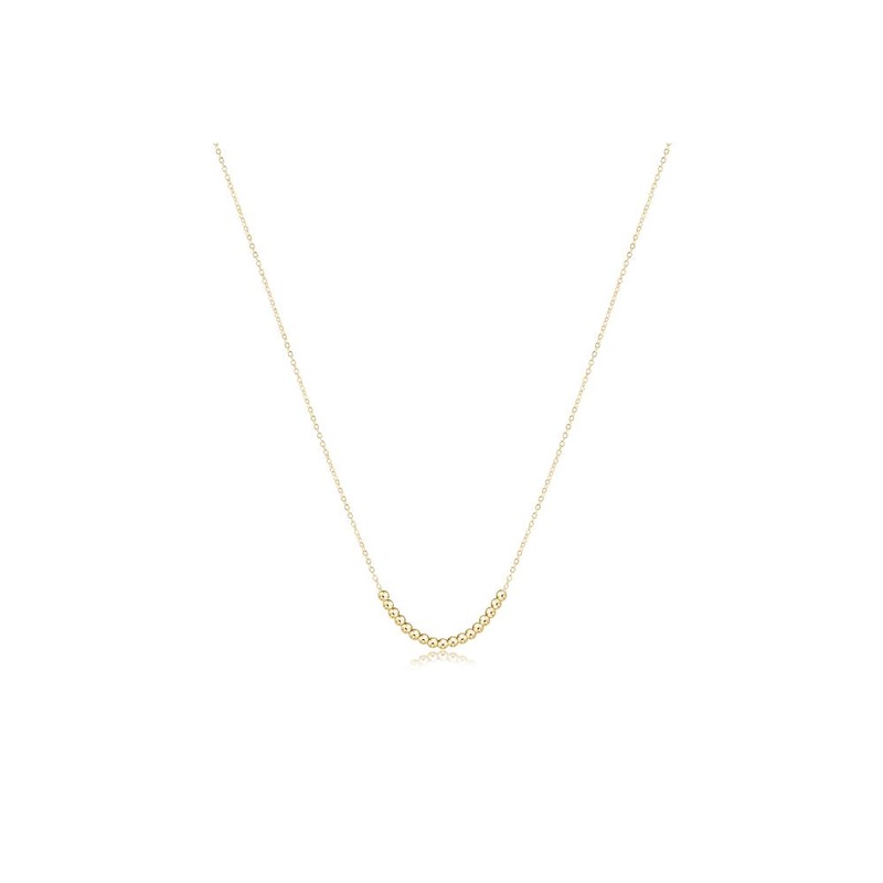 enewton 16" Necklace Gold - Classic Beaded Bliss - 2.5mm Gold Bead