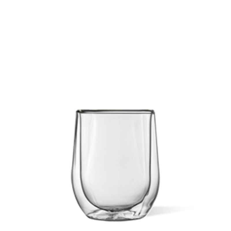Corkcicle Glass Stemless Double Pack Clear