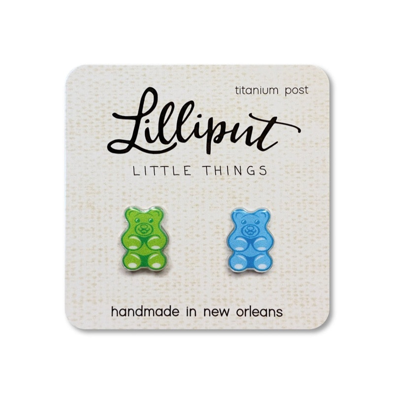 Lilliput Little Things Gummy Bear Earrings