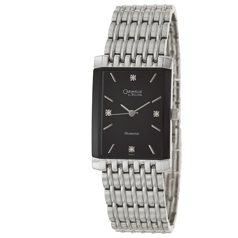Caravelle Diamond 43D007 Men's Watch