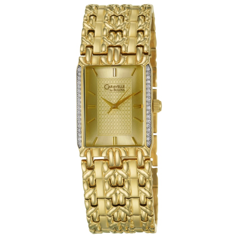Caravelle Crystal 45A100 Men's Watch
