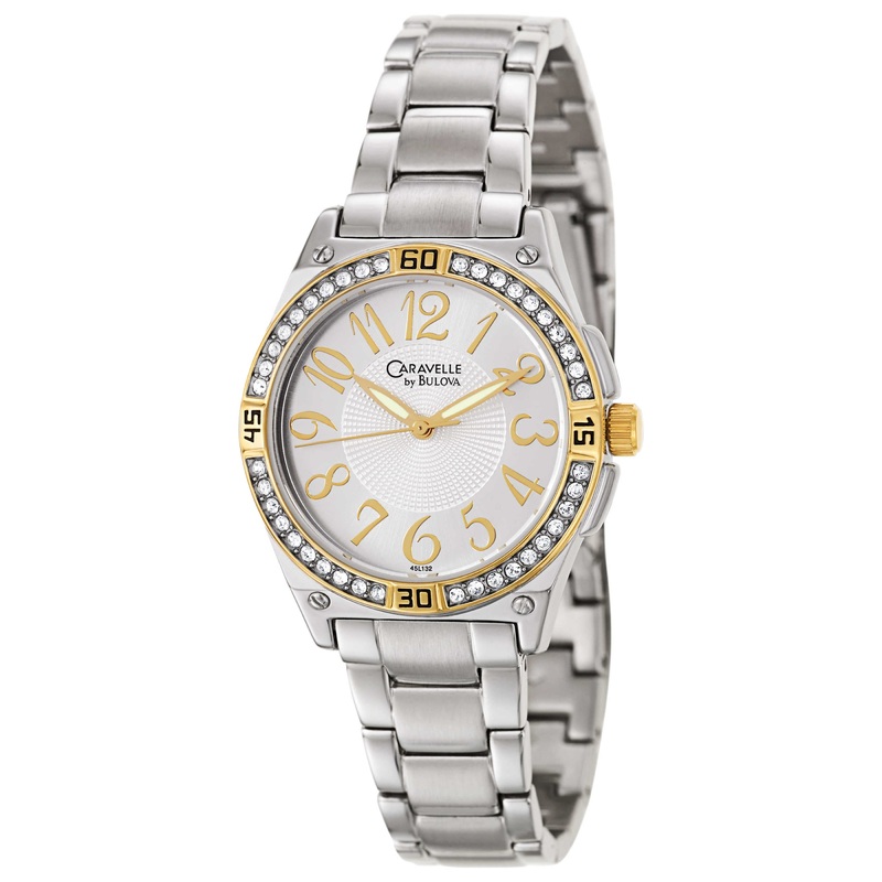 Caravelle Crystal 45L132 Women's Watch