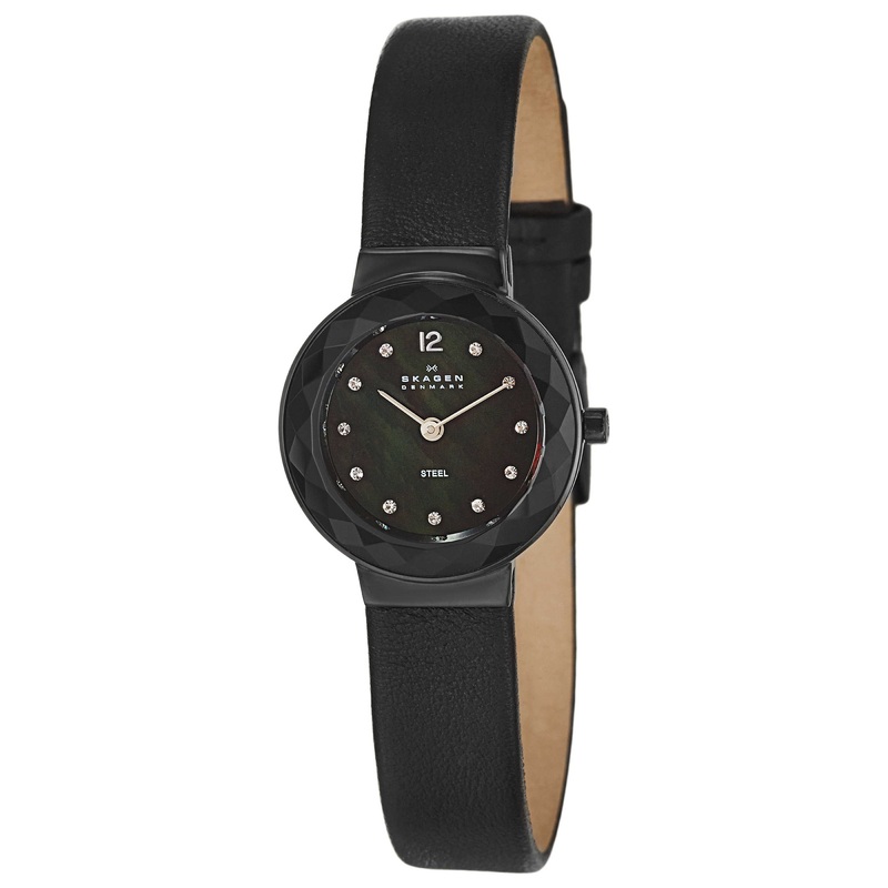 Skagen Leather 456SBLB Women's Watch