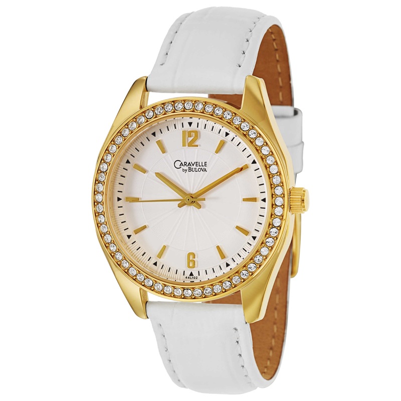 Caravelle Crystal 44L102 Women's Watch